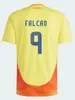 24 25 Colombiaans voetbalshirt kinderset C. CHUCHO CUADRADO voetbalshirt thuis en uit heren Copa America D.VALOYES ARANGO28.