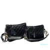 Designer Hobo Handtas Logo Keten Schouderriem Dames Crossbodytassen met één schouder 10A Crossbodytassen van kalfsleer