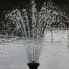 Łaźnie 8x plastikowa pompa fontanna Zestaw Głowice sprayu wodnego stawu zanurzka basen czarny mini grzybowy dysza wielofunkcyjna dysza
