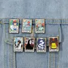 Tarot Emaille Pins Benutzerdefinierte Noface-man Calcifer San Howl Kiki Ponyo Broschen Revers Abzeichen Cartoon Schmuck Geschenk