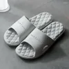 Casual Shoes Summer Beach Eva Soft Sole Slide Sandals Thicker Indoor Slippers Men Women Anti-Slip Bath Bathroom Platform