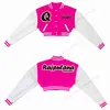 Giacca Varsity Letterman corta 2022 / Bomber da baseball a maniche lunghe da donna