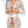 Sexy set sexy lingerie erotische kanten pyjama's open bh sexy nachtdress erotische volwassen accessoires sekskleding sexy lingerie met string set 24322