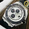 Multi-function Watch Aps Offshore Roya1 0ak 26400 Giant Chronograph 7750 Movement Mens Mechanical Designer Waterproof Wristwatch High Quality Stainless Steel