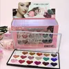 Ombretto Beauty Glitter Shapes Palette Ombretto 18 colori Cuore estremamente piccolo e trucco rotondo Consegna goccia Salute Occhi Dh