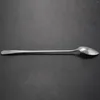 Coffee Scoops 1Pc Long Handle Stainless Steel Tea Spoon Cocktail Ice Cream Spoons Cutlery Pointed Head