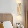 ウォールランプアートデコ屋内ランプ雰囲気照明ベッドルーム階段パーラースコンセ天然石木材E27電球ドロップ