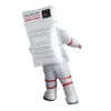 Unisex Inflatable Astronaut Costume Cosplay Kindergarten Performance Fancy Dress Halloween Cartoon Carnival Party