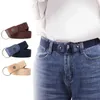 Cinturones cómodos cinturón elástico longitud ajustable de cuero sintético para mujer accesorios de disfraz cintura Invisible para mujer