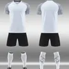 Custom Soccer Sports Set Blank Jerseys Printing Number Name Quick Drying Breathable Adult Kids Training Football Jersey 240313