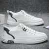 Summer Casual Shoes Mens Light Soft Sole Small White Youth Work Daily Fashion Sports Running 240318