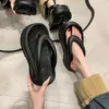 Zapatillas Zapatos para mujer 2024 Primavera Chanclas básicas Punta abierta Casual Plano con sandalias de mujer Zapatos