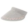 2024 New Straw Hat Holiday Style Sunshade Open Top Hat Leisure Fashion Breathable Straw Hat