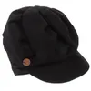 Berretti Cappello ottagonale da donna Cappellini da donna Berretti semplici ed eleganti Cappelli femminili caldi Miss