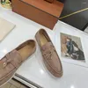 Scarpe casual Mocassini da uomo nudi Vera pelle da lavoro per uomo Blu Guida piatta Suola morbida Coppia formale da passeggio