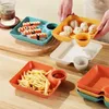 Plates Tableware Dinnerware Fruit Plate Square Kitchen Accessories Serving Creative Tray Japanese Household Sushi Dish