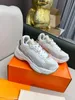 Mode Men Casual Shoes Running Sneakers Italy Low Tops White Weave Leather Designer Breatble Fitness 0318