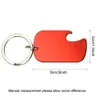 Ouvreur portable alliage en aluminium tag étiquette pour chiens de compagnie carte d'identité de carte de voyage lage nom tags mini-bière ouvre les ouvreurs de bouteille Keychain personnalisable s 2024