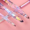 10 stücke Lila Make-Up Pinsel Set Kristall Griff Make-Up Pinsel Foundati Pulver Erröten Ccealer Lidschatten Augenbraue Schönheit Tool Kit u9jP #