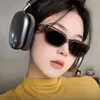 Version coréenne des lunettes de soleil carrées boomerang 2024 nouvelles lunettes de soleil avec un design concave à visage rond lunettes de soleil à la mode et haut de gamme