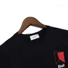 T-shirts pour hommes Tshirt Mens Summer Style T-shirt Top Lettre à manches courtes Imprimé Hip Hop Mode Haute Qualité H240401