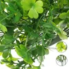 장식용 꽃 4 개의 잎 벽 매달려 활력 Vita Green Plant Decorations Feisty Fake Plast Plastic Artificial