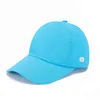 LUAL0 Outdoor Baseball Hats joga Visors Ball Caps Płótna małe dziurę Oddychającą oddychającą czapkę słoneczną dla sportowego czapki z paskiem czapki