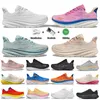 Clifton 4.0 One One Bondi 8 2024 Chaussures de course Femmes Plateforme Femme Sneakers Cliftons 9 Men Femmes Black White Harbour Mens Femme Femme Runnners 36-45