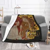 Couvertures Gustav Klimt Freyas Couverture polaire Art classique Super chaud pour chambre à coucher, canapé, couvre-lit
