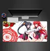 Mouse Pads Wrist Rests High School DXD Anime Pad Super Speed ​​Stor Gaming Mat Rubber LockEdge Mousepad Gamer för Desk Compute3086060