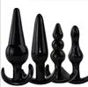 Massageadores de perna Masrs Toy Masr Anal para Mulher 4 Pçs / Set Soft Sile Anus Brinquedos Butt Plugs Mulheres Masturbador Drop Delivery Saúde Beleza Mas Dhjus