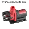 Outils 110240v Aquarium Dc pompe à eau à fréquence variable grand débit réglable pompe à eau submersible haute levée réservoir de poisson pompe silencieuse