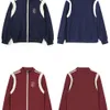 야외 트랙 슈트 야구 재킷 디자이너 자켓 스프링 패션 레터링 자수 재킷 캐주얼 대학 스타일 코트 탑
