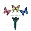 Garden Decorations Solar Power Dancing Rotating Butterflies Fluttering Vibration Fly Hummingbird Flying Birds Yard Decoration Funny To Dhfg7