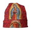 Bérets Virgen De Guadalupe Bonnets Tricot Chapeau Vierge Marie Religion Catholique Espagnol Famille Mexicaine Amour Foi