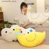 Poupées en peluche Nouveau mignon amour vos dents en peluche jouet dents de canard pourri horloge oreiller remplissage coussin doux garçons et filles habitude cadeaux Q240322