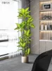 Fiori decorativi Pianta artificiale in vaso Bianco Lifestrong Terra Bonsai Verde bionico Decorazione per interni Ornamenti