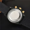 럭셔리 남성 자동 데이트 시계 손목 시계 맨 사파이어 방수 광대 한 크로노 그래프 비즈니스 손목 시계