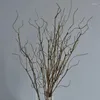 Dekorativa blommor Artificiell trädgren Simulering Deadwood Fake Dry Vine Plant Home Decor och blommig dekoration 70 cm höjd