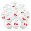 Party Decoration Supplies Ornament Birthday Latex Balloon Balloons Wedding Decorations Cherry Pattern