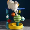 Creative Planet Cat Climb Small Cat Tree Integrated Sisal Pet Scratching Board Tower Scrapers for Pets Playground Nest 240309