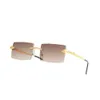 2 pcs Fashion luxury designer New overseas metal box sunglasses classic fashion glasses 2132