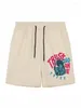 Men's Shorts 2024 Casual "Trust Noone" Pockets Pleated For Summer