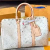 Nieuwe Hot designer tas Reistas rugzak met dezelfde collectie Heren en dames Stijlvolle rugzak Klassieke oude bloemen Canvas leren rugzak met ritssluiting