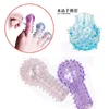 Designer Sex Massage Gloves Finger Clasp Buckle with Thorns Crystal Wolf Teeth Set Female Orgasmic Masturbator Adult Products Male and Female Sex Toys Gcpn