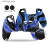 أدوات التحكم في الألعاب بيانات Data Frog anti-slip Soft Silicone Protection Cover for PlayStation 5 Controller Mownstick Protection for gamepad skiny240322