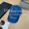 Denim Hat Luxury Baseball Caps Men Women Summer Sunscreen Hats 8 Colors Hats Vacation Hats Outing Sun Hat