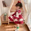 Robes de fille Miayii bébé vêtements espagnol Vintage Lolita Turquie robe à manches longues fête d'anniversaire pâques robe de princesse pour les filles Y3738