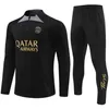 2023 2024 Mbappe Homens e Crianças Futebol Tracksuit Jersey Maillot Kit 23 24 Futebol Jerseys Treinamento Tracksuits Jaqueta Chandal Survetement Foot