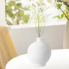 Flores decorativas 10 pçs simulado planta verde decoração plantas artificiais interior falso vegetação para casa falso convallaria casa